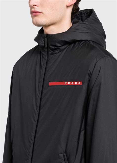 prada coat men